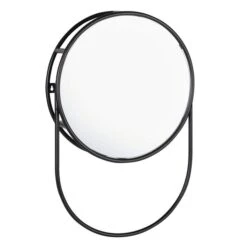 Elements Matte Black Wall Mirror With Storage -Elements Outlet 1000185658 alt03