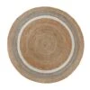 Elements Natural Jute Border Round Rug 2 Elements Natural Jute Border Round Rug -Elements Outlet 30246249