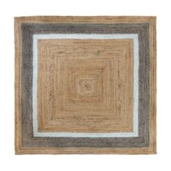 Elements Natural Jute Border Rug