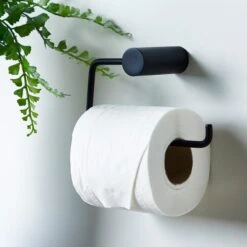 Elements Matte Toilet Roll Holder