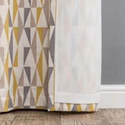 Elements Triangles Eyelet Curtains 29 Elements Triangles Eyelet Curtains -Elements Outlet 30668091 alt06