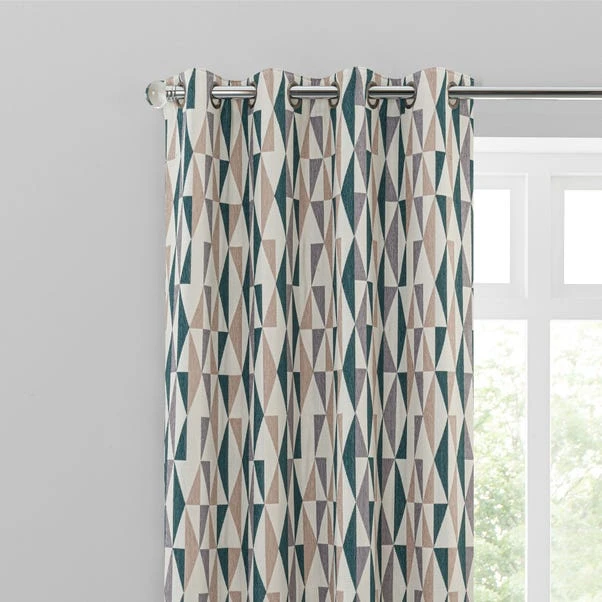 Elements Triangles Eyelet Curtains 17 Elements Triangles Eyelet Curtains - Image 15