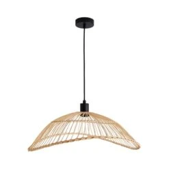 Elements Jaula Rattan Pendant Light -Elements Outlet 30752929 alt05