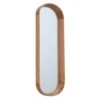 Elements Lozenge Solid Oak Rectangle Wall Mirror 1 Elements Lozenge Solid Oak Rectangle Wall Mirror -Elements Outlet 30753661