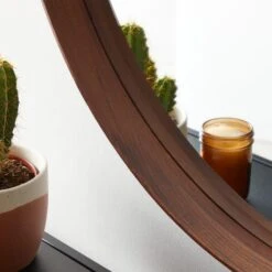 Elements Round Framed Wall Mirror -Elements Outlet 30753706 alt01