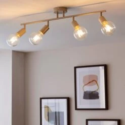 Elements Koppla 4 Light Semi Flush Spotlight Bar 38 Elements Koppla 4 Light Semi Flush Spotlight Bar -Elements Outlet 30754817