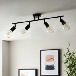 Elements Koppla 4 Light Semi Flush Spotlight Bar 39 Elements Koppla 4 Light Semi Flush Spotlight Bar -Elements Outlet 30754835 alt01