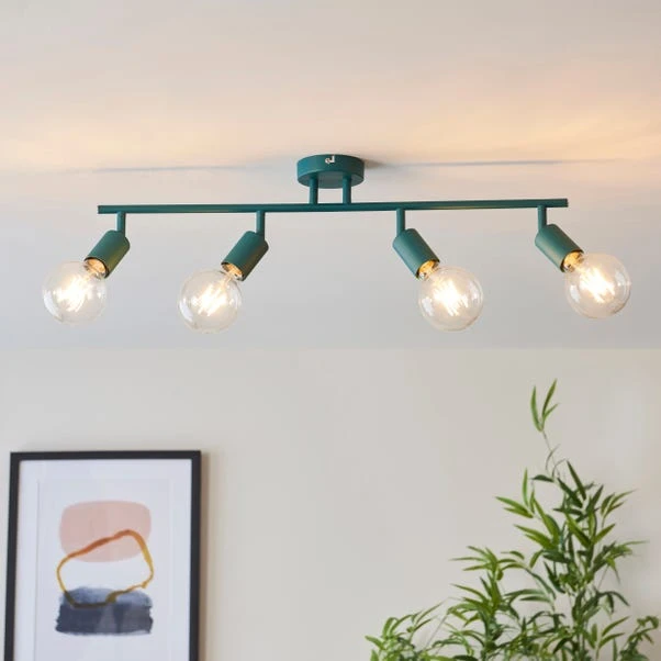Elements Koppla 4 Light Semi Flush Spotlight Bar 4 Elements Koppla 4 Light Semi Flush Spotlight Bar - Image 2