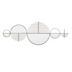 Elements Mirrored Round Indoor Outdoor Wall Art Mirror -Elements Outlet 30765569 alt02