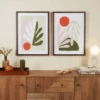 Set Of 2 Elements Lokke Framed Prints -Elements Outlet 30766124