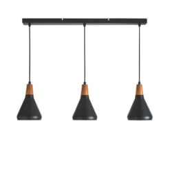Elements Wolston 3 Light Diner Ceiling Light 25 Elements Wolston 3 Light Diner Ceiling Light -Elements Outlet 30766166 alt05