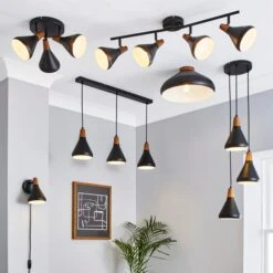 Elements Wolston 3 Light Diner Ceiling Light 27 Elements Wolston 3 Light Diner Ceiling Light -Elements Outlet 30766166 alt08