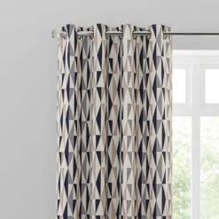 Elements Triangles Thermal Eyelet Door Curtain 31 Elements Triangles Thermal Eyelet Door Curtain -Elements Outlet 30780897 alt01
