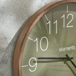 Elements Indoor Outdoor Wall Clock 12 Elements Indoor Outdoor Wall Clock -Elements Outlet 30792013 alt02