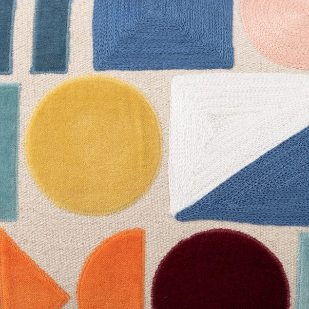 Elements Circuit Embroidered Cushion 6 Elements Circuit Embroidered Cushion - Image 4