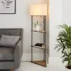 Elements Element Sunds Corner Shelved Floor Lamp Light Wood 2 Elements Element Sunds Corner Shelved Floor Lamp Light Wood -Elements Outlet 30802425