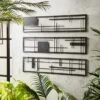 Elements Set Of 3 Indoor Outdoor Metal Wall Art Panels -Elements Outlet 30866258