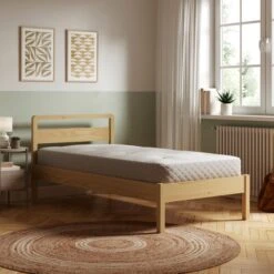 Scandi Mid Century Elements Eira Bed 37 Scandi Mid Century Elements Eira Bed -Elements Outlet 30878682 alt01