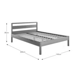 Scandi Mid Century Elements Eira Bed 28 Scandi Mid Century Elements Eira Bed -Elements Outlet 30878818 alt09