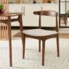 Elements Alva Dining Chair, Natural Fabric -Elements Outlet 30888643