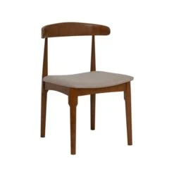 Elements Alva Dining Chair, Natural Fabric -Elements Outlet 30888643 alt03