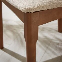 Elements Alva Dining Chair, Warm Sand Boucle -Elements Outlet 30888644 alt03