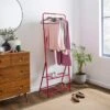 Elements Adley Clothes Rail With Shelf 1 Elements Adley Clothes Rail With Shelf -Elements Outlet 30891316
