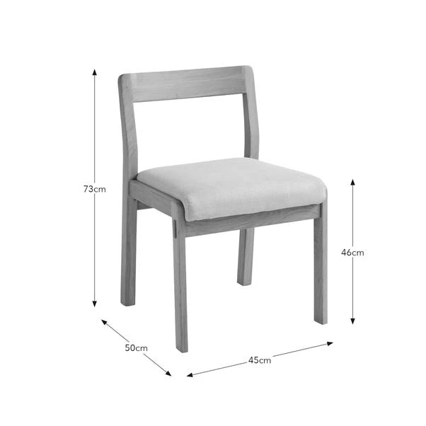 Elements Aylesford Dining Chair 10 Elements Aylesford Dining Chair - Image 8
