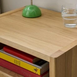 Elements Holmes Compact Bedside Table, Oak 12 Elements Holmes Compact Bedside Table, Oak -Elements Outlet 30893708 alt03