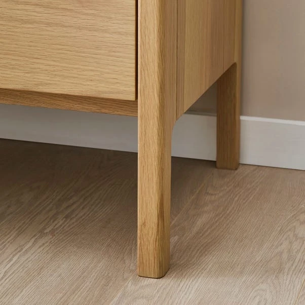 Elements Holmes Compact Bedside Table, Oak 7 Elements Holmes Compact Bedside Table, Oak - Image 5