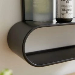 Elements Squoval Wall Mirror With Curling Shelf 23 Elements Squoval Wall Mirror With Curling Shelf -Elements Outlet 30893751 alt01