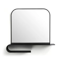Elements Squoval Wall Mirror With Curling Shelf 24 Elements Squoval Wall Mirror With Curling Shelf -Elements Outlet 30893751 alt02