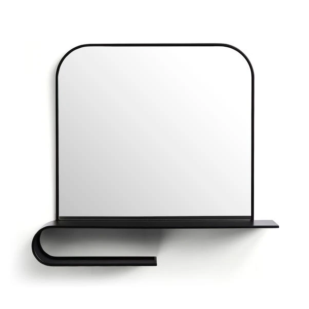 Elements Squoval Wall Mirror With Curling Shelf 10 Elements Squoval Wall Mirror With Curling Shelf - Image 9