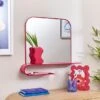 Elements Squoval Wall Mirror With Curling Shelf -Elements Outlet 30893762
