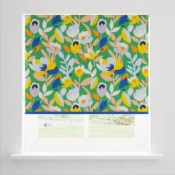 Elements Fieldsley Floral Green Blackout Roller Blind 39 Elements Fieldsley Floral Green Blackout Roller Blind -Elements Outlet 30893959 alt02