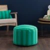 Elements Sutton Stripe Pouffe 2 Elements Sutton Stripe Pouffe -Elements Outlet 30894094