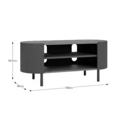 Elements Griffin Compact Corner TV Unit For TVs Up To 42" -Elements Outlet 30894172 alt09