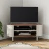 Elements Griffin Compact Corner TV Unit For TVs Up To 42" 1 Elements Griffin Compact Corner TV Unit For TVs Up To 42" -Elements Outlet 30894174