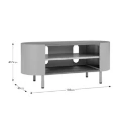 Elements Griffin Compact Corner TV Unit For TVs Up To 42" -Elements Outlet 30894174 alt09