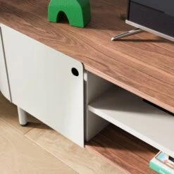 Elements Griffin Extra Wide TV Unit For TVs Up To 80" 24 Elements Griffin Extra Wide TV Unit For TVs Up To 80" -Elements Outlet 30894176 alt02