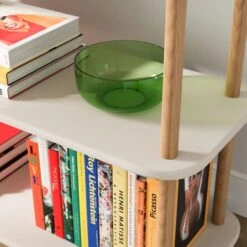 Elements Miller Low Bookcase, Stone 11 Elements Miller Low Bookcase, Stone -Elements Outlet 30895134 alt02