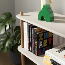 Elements Miller Low Bookcase, Stone 12 Elements Miller Low Bookcase, Stone -Elements Outlet 30895134 alt03