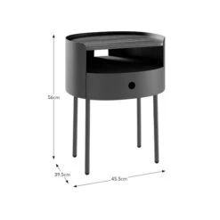 Elements Griffin Compact Bedside Table 28 Elements Griffin Compact Bedside Table -Elements Outlet 30895498 alt09