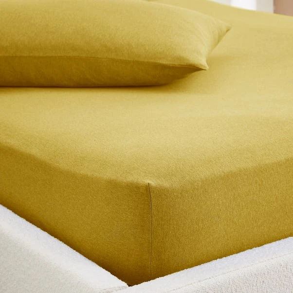 Elements Cotton Jersey Plain Fitted Sheet 13 Elements Cotton Jersey Plain Fitted Sheet - Image 11