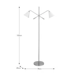Elements Shaw 2 Light Adjustable Floor Lamp -Elements Outlet 30898653 alt08