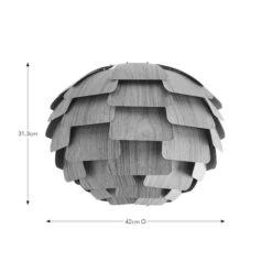 Elements Kerr Easy Fit Pendant Shade 29 Elements Kerr Easy Fit Pendant Shade -Elements Outlet 30898655 alt08