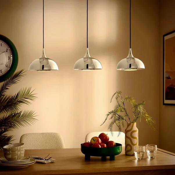 Elements Lennon 3 Light Diner Ceiling Light 4 Elements Lennon 3 Light Diner Ceiling Light - Image 2