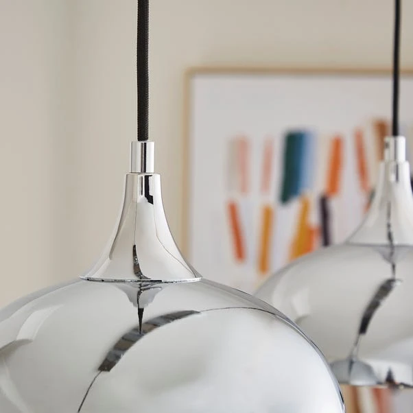 Elements Lennon 3 Light Diner Ceiling Light 5 Elements Lennon 3 Light Diner Ceiling Light - Image 3