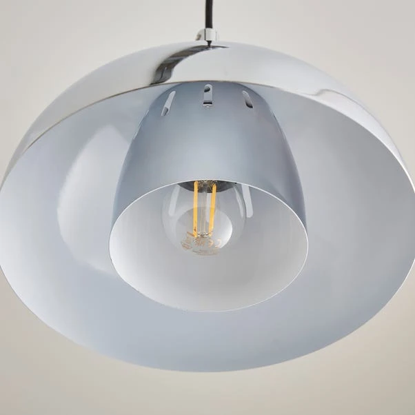 Elements Lennon 3 Light Diner Ceiling Light 6 Elements Lennon 3 Light Diner Ceiling Light - Image 4