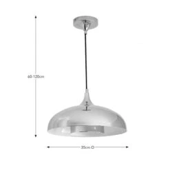 Elements Lennon 2 Tier Dome Pendant Light -Elements Outlet 30898669 alt08